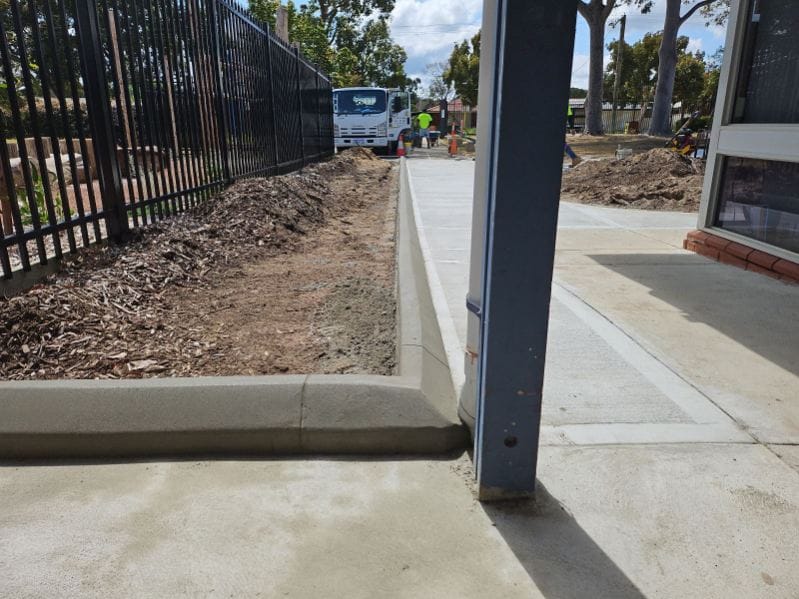 Concrete Kerbing Work Perth